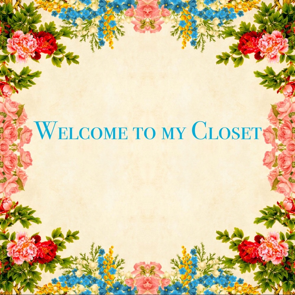 Welcome to my closet!